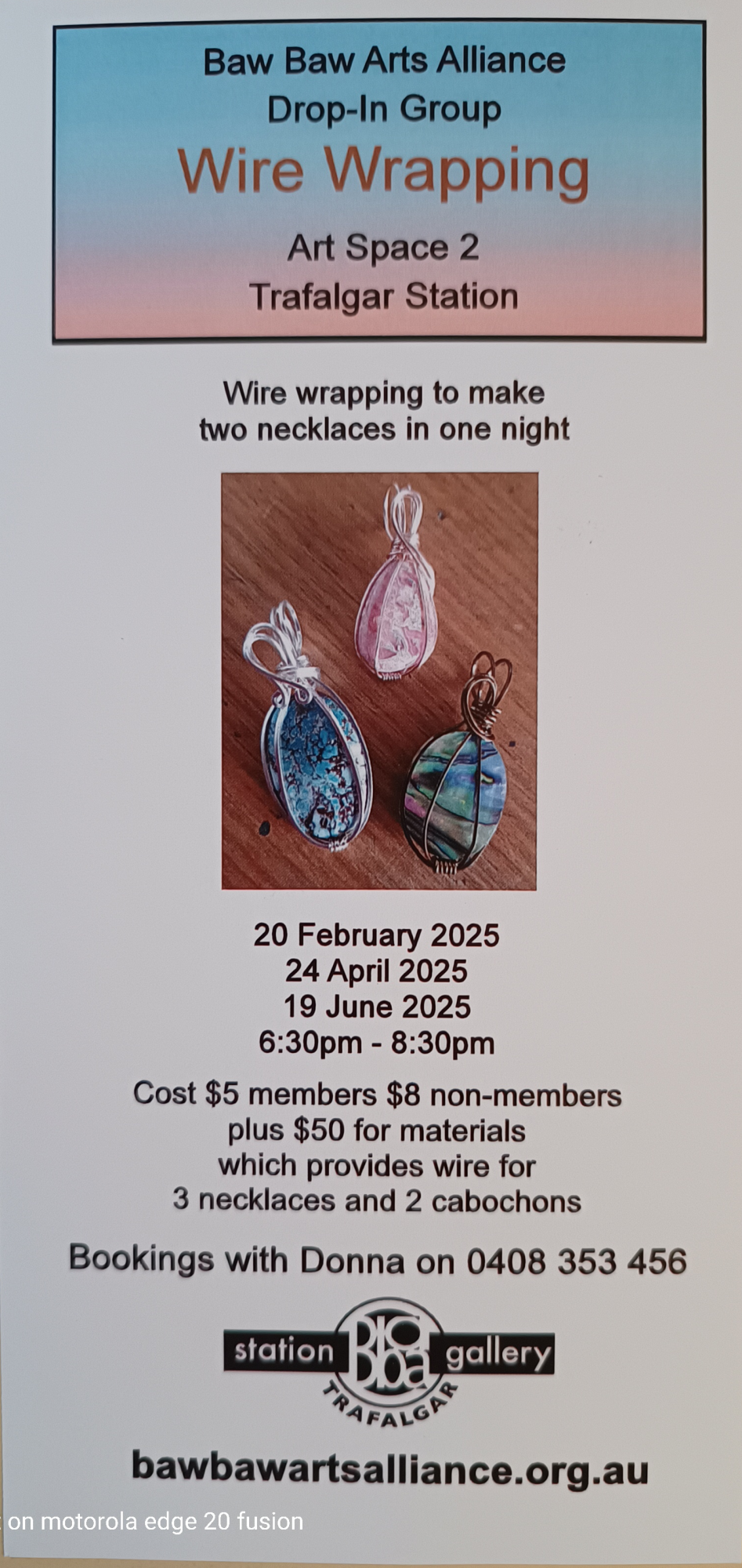 Wire Wrapping - Drop in Group